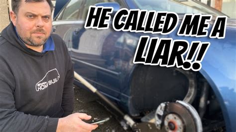 He crawfished a bet and called me a liar. .